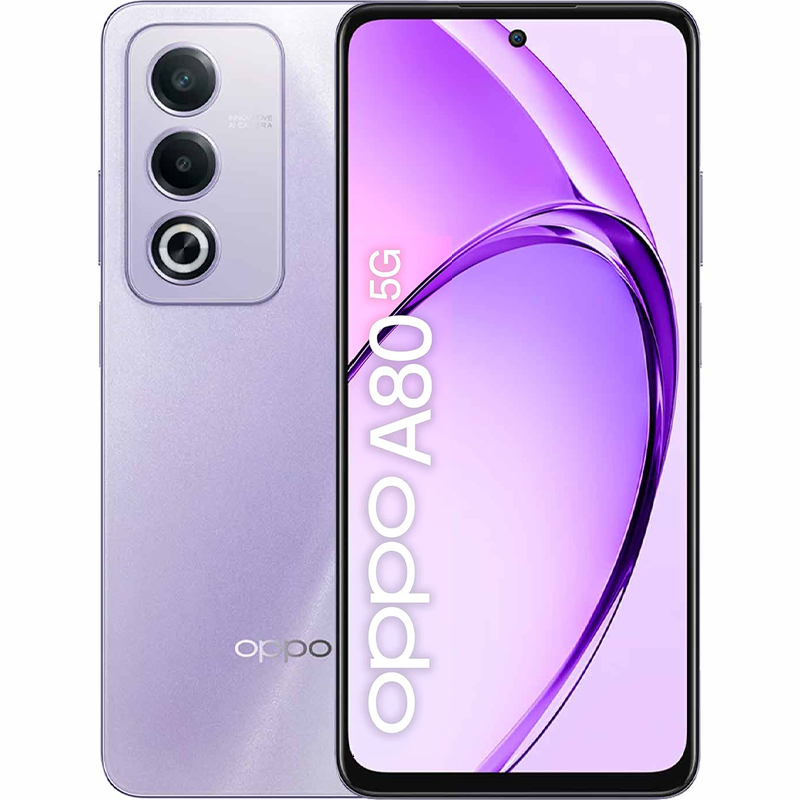 Smartphone Oppo A80 CPH2639 DS 5G 6.67&quot; 8/256GB - Purple
